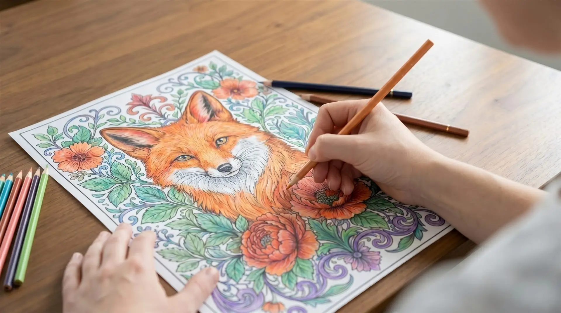 Paperi, kynät ja hetki omaa aikaa