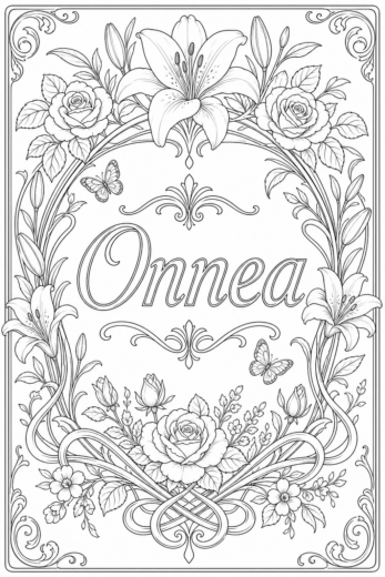 Onnea – koristeellinen onnittelukortti aikuisille